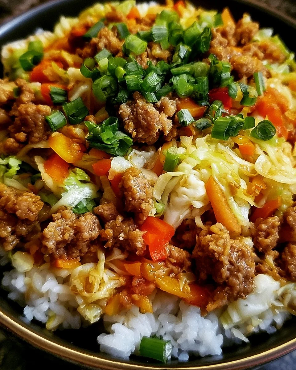 Deconstructed Egg Rolls