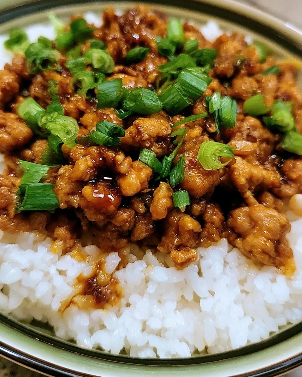 Sweet and Savory Honey Garlic Ground Turkey