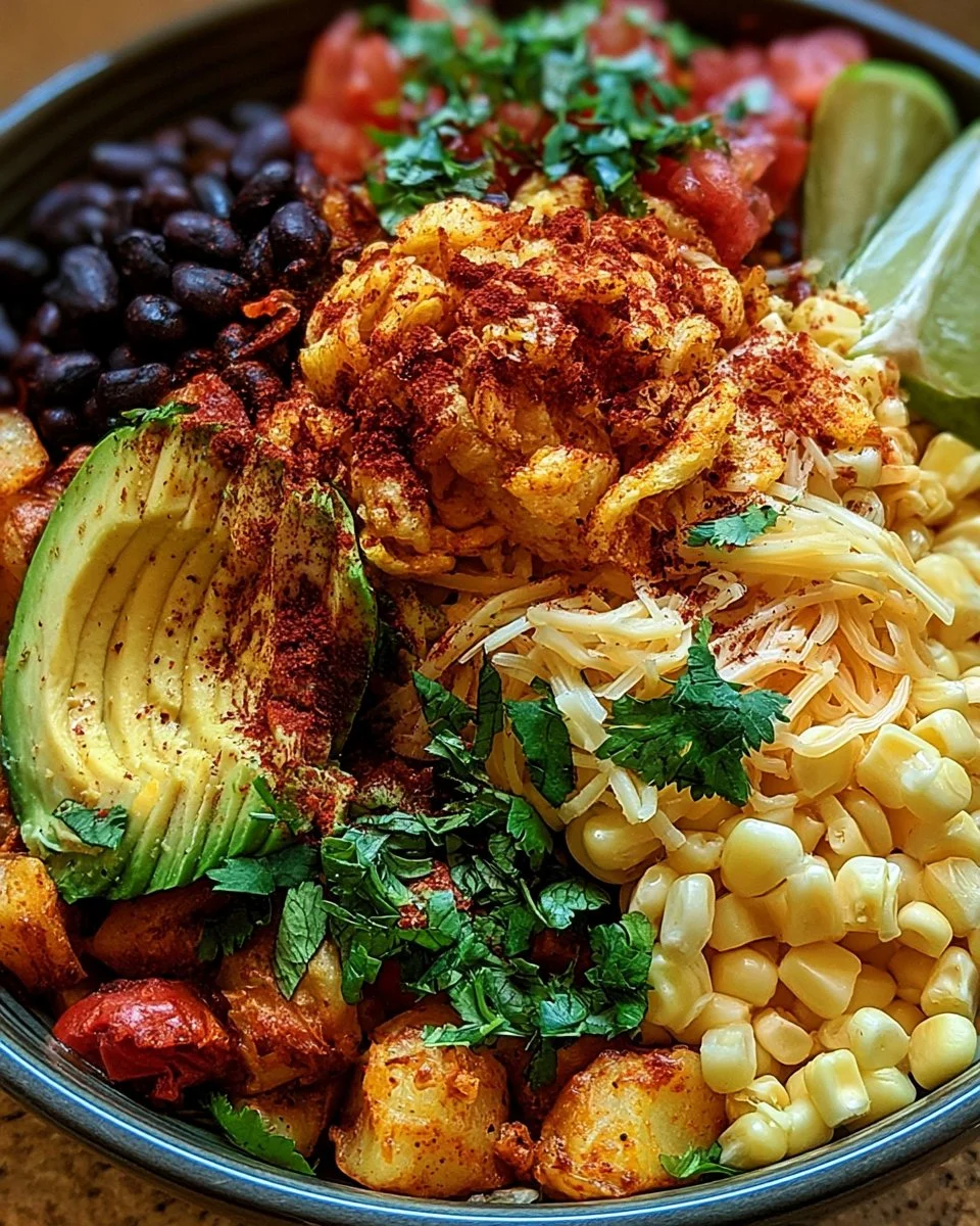 Loaded Potato Taco Bowl